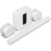 Sonos Arc Ultra met Sub 4 en 2x Era 300 Ultieme set Wit - Bundel