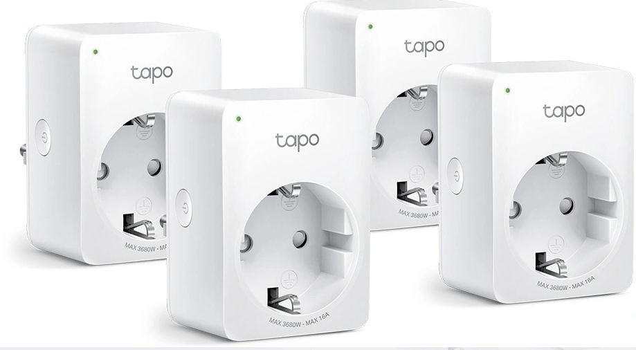 TP-Link TP-Link Tapo P110 (4-pack) WiFi schakelaar wit
