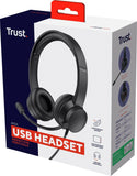 Trust Ayda USB PC headset.