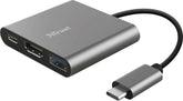 Trust Dalyx 3-in-1 USB-C Multi-Port Adapter.