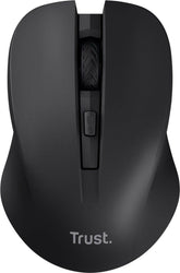 Trust Mydo Silent Wireless Mouse Eco zwart.