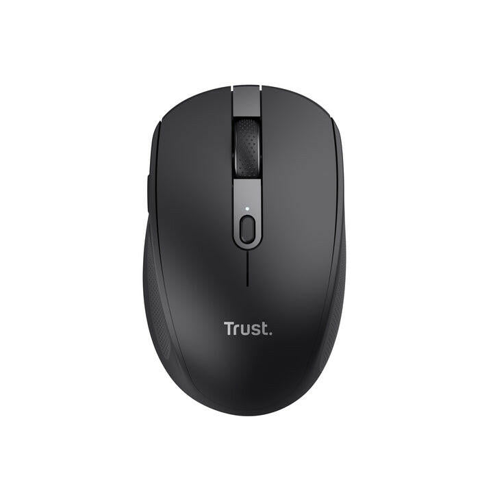 Trust Ozaa Compact Wireless Mouse zwart.