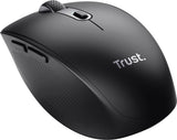 Trust Ozaa Compact Wireless Mouse zwart.