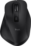 Trust Trust Fyda Rechargeable Wireless Comfort Mouse Eco zwart