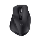Trust Trust Fyda Rechargeable Wireless Multidevice Mouse zwart