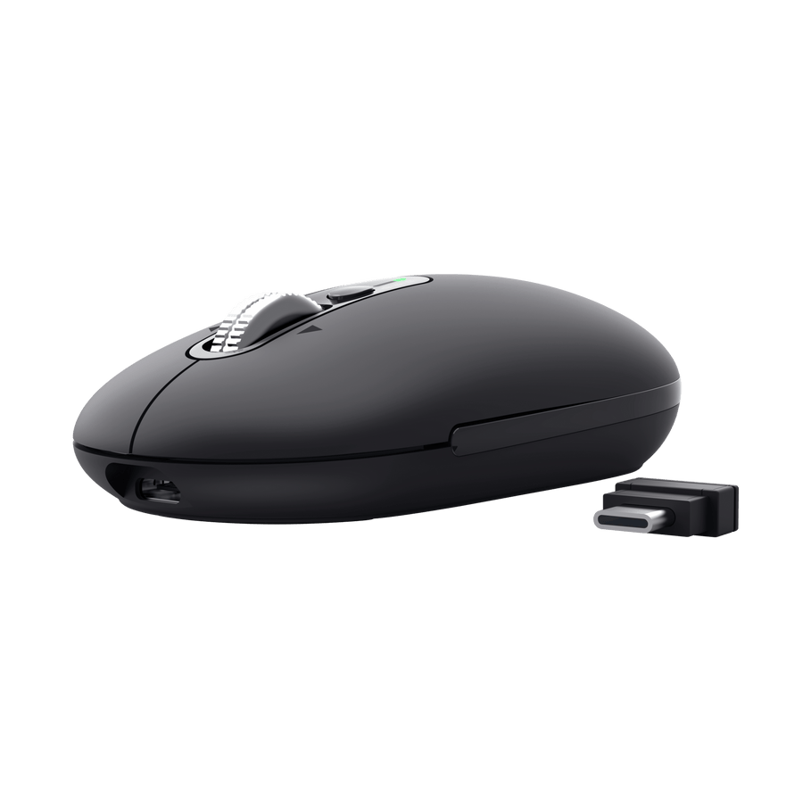 Trust Trust Seron Hyperscrol Multi-Device Wireless Mouse Black