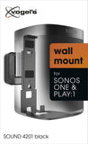 Vogel`s Vogel`s SOUND 4201 SONOS ONE & PLAY:1 zwart-aluminium