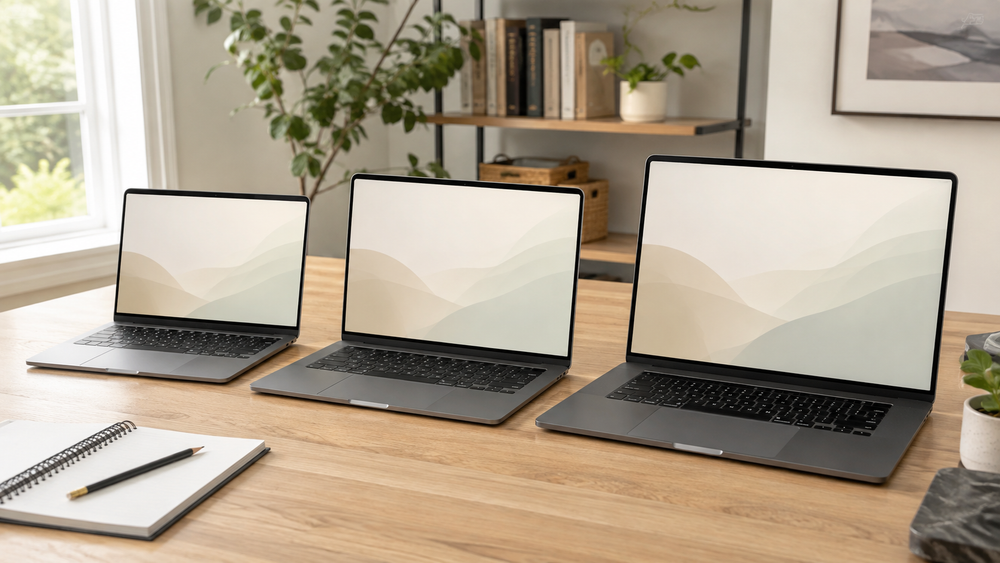 Vergelijking van laptopformaten voor school