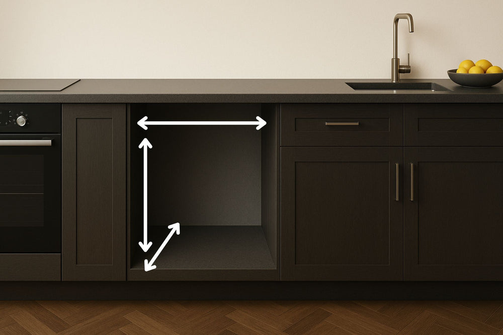 Meten keuken inbouw apparaten