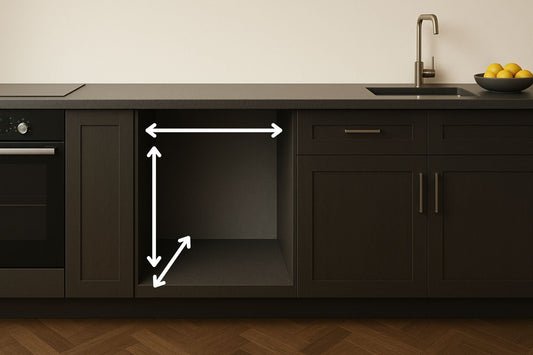 Meten keuken inbouw apparaten