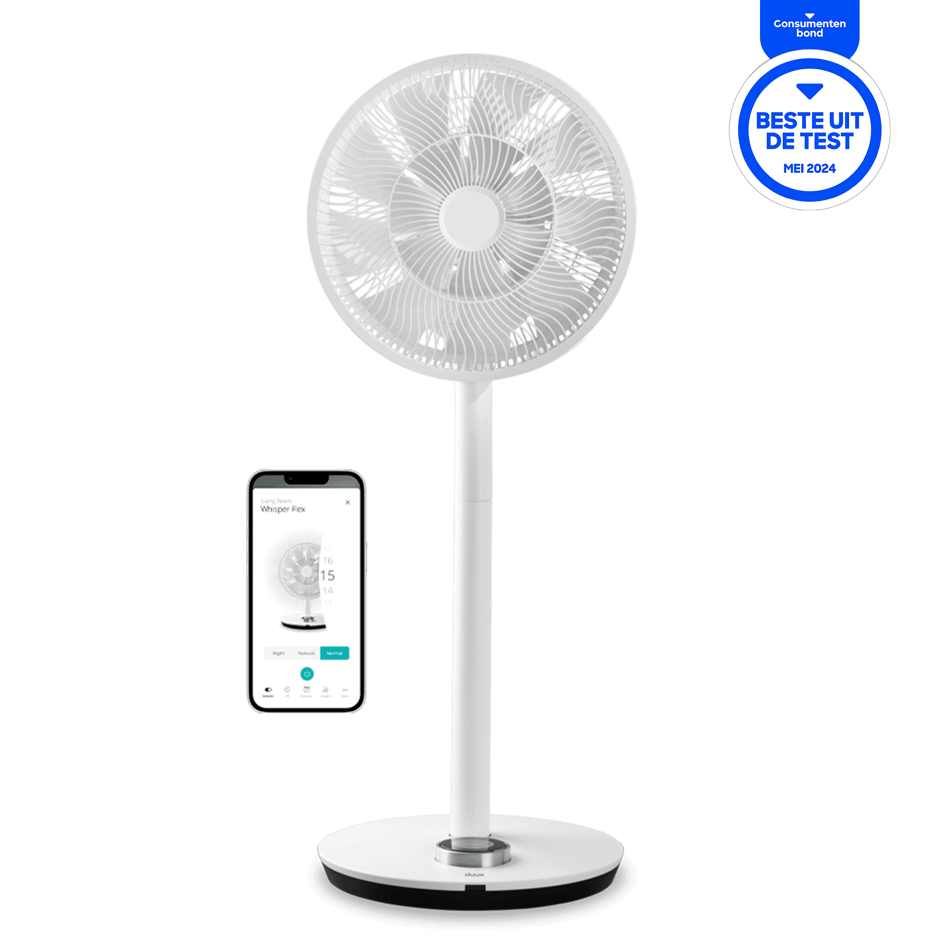 WHISPER FLEX SMART FAN WHITE