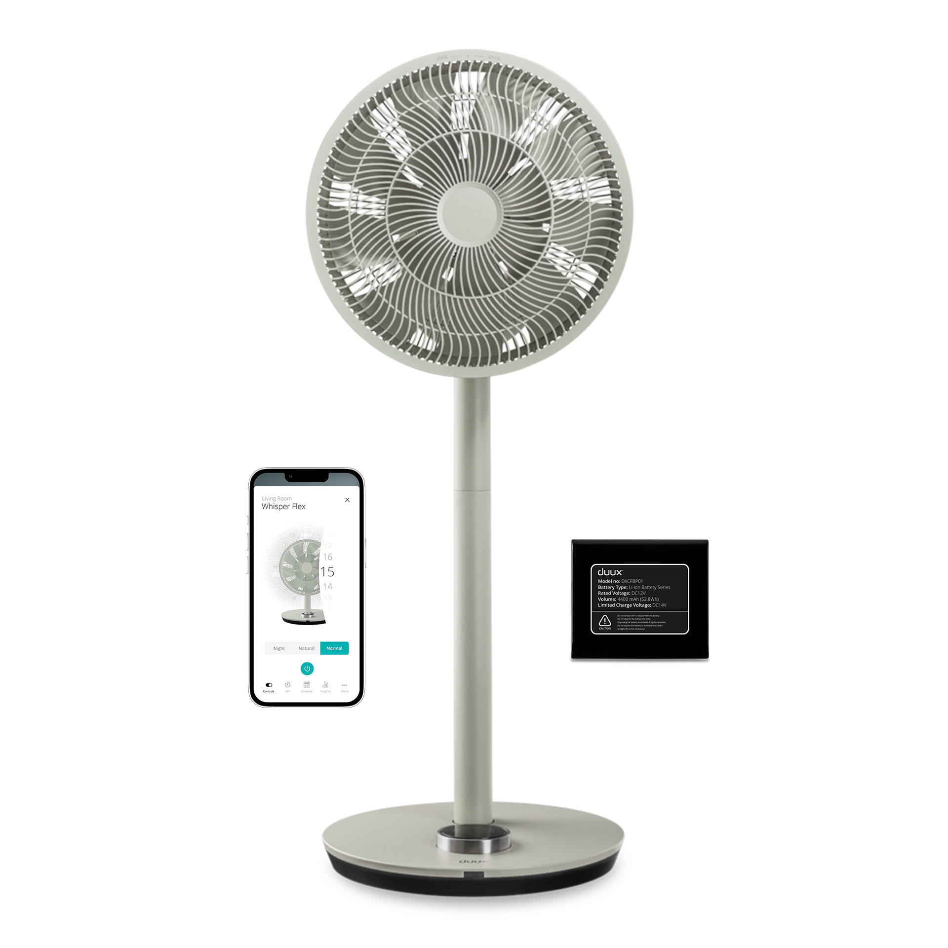 Duux Whisper Flex Smart Fan Sage.