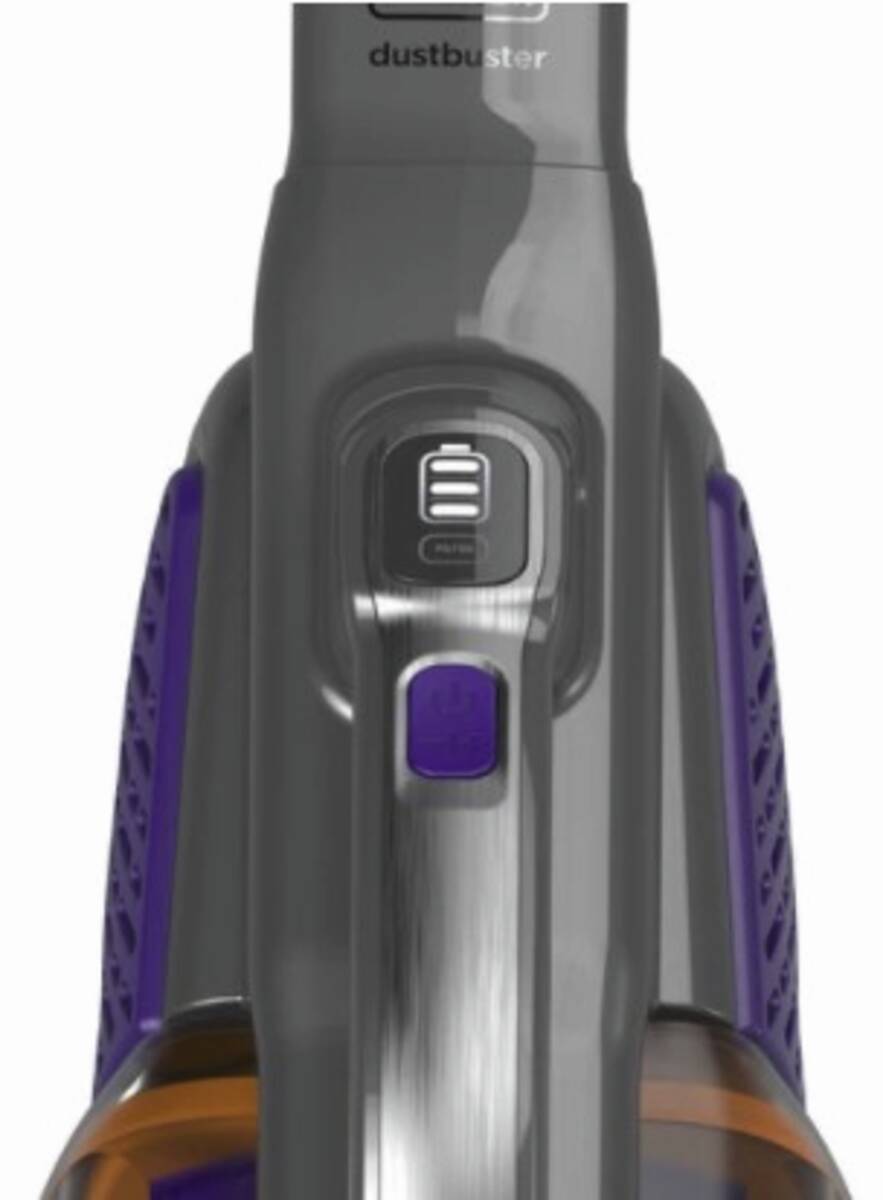Black + Decker BHHV520BFP-QW titaan-zilver lila
