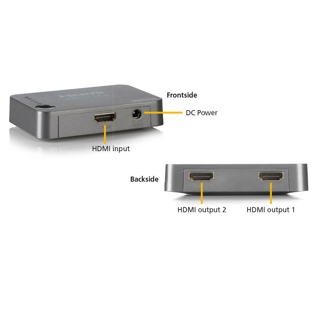 Marmitek Split 312 UHD zwart