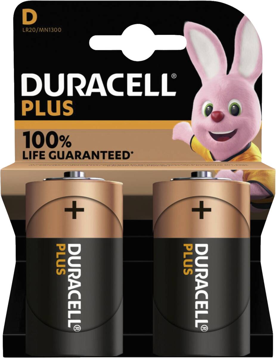 Duracell Plus-D(MN1300/LR20) K2