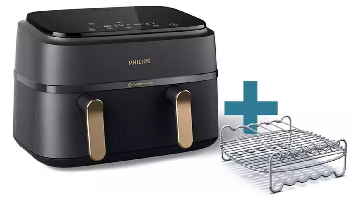 Philips NA352/04 Airfryer donkergrijs