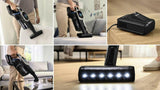 Bosch Parketborstel met ledverlichting zwart