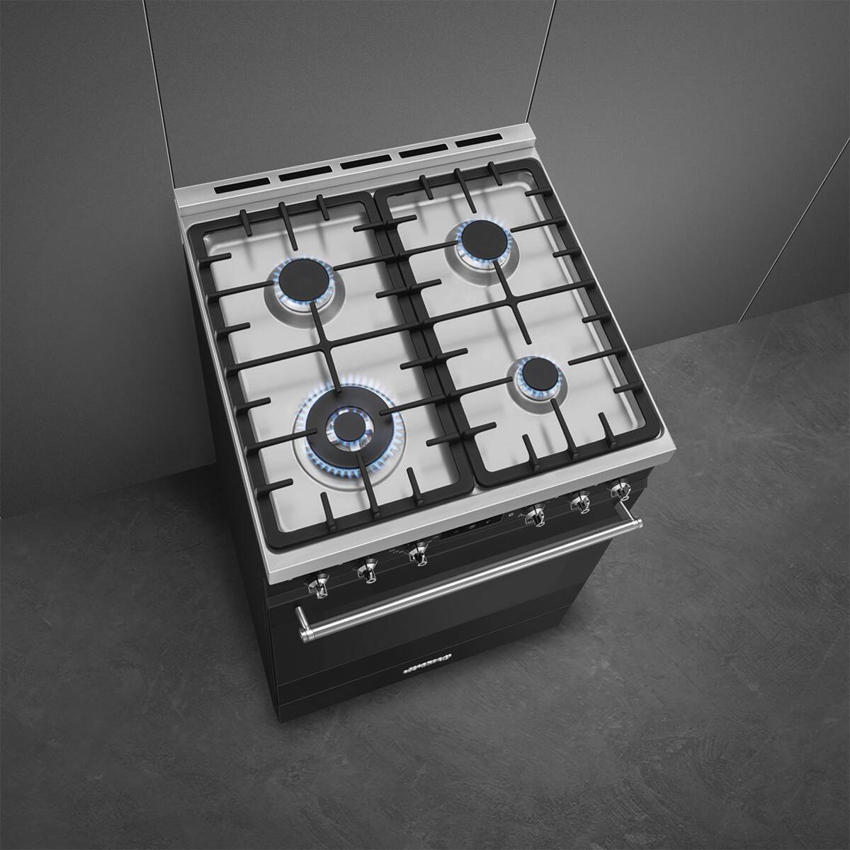 Smeg C6GMMBNLK2 mat zwart
