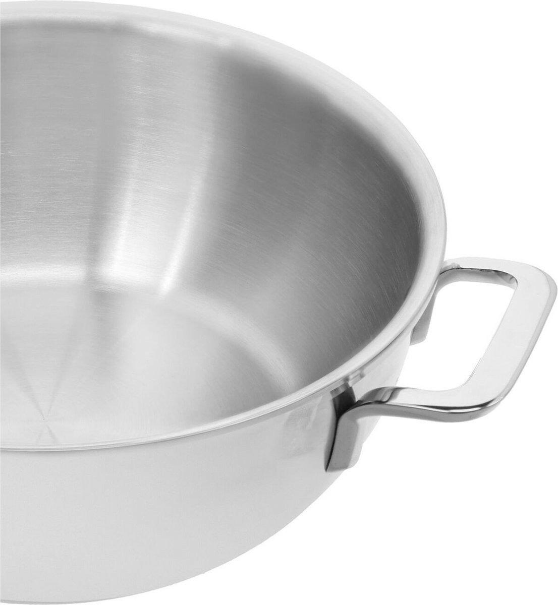 Demeyere Intense 5 Conische sudderpot 24 cm dubbelwandig dek