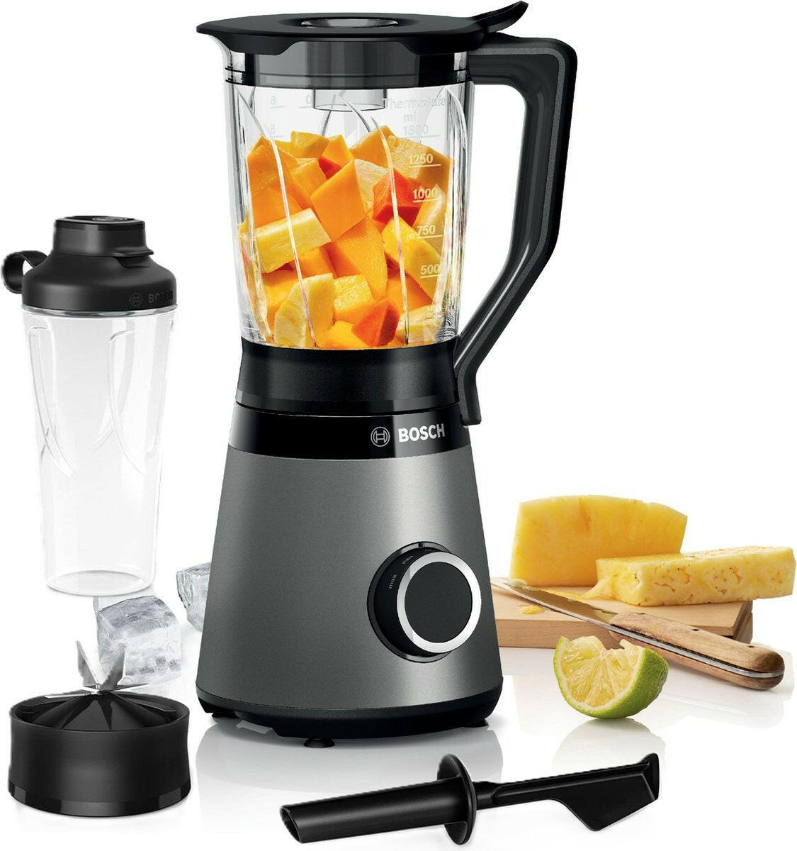 Bosch MMB6177S zilver-zwart