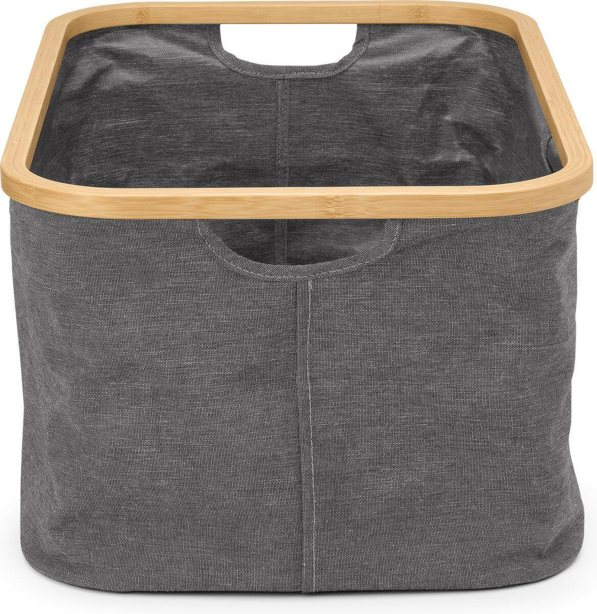 Wasmand opvouwbaar, 40L - Pepper Black
