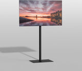CAVUS VLOERSTANDAARD SQUARE ZWART 120 CM VESA 300X300