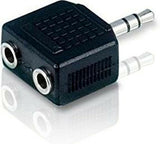 EASYFIKS JACK ADAPTER JACK 3.5MM STEREO MALE - 2X JACK 3.5MM