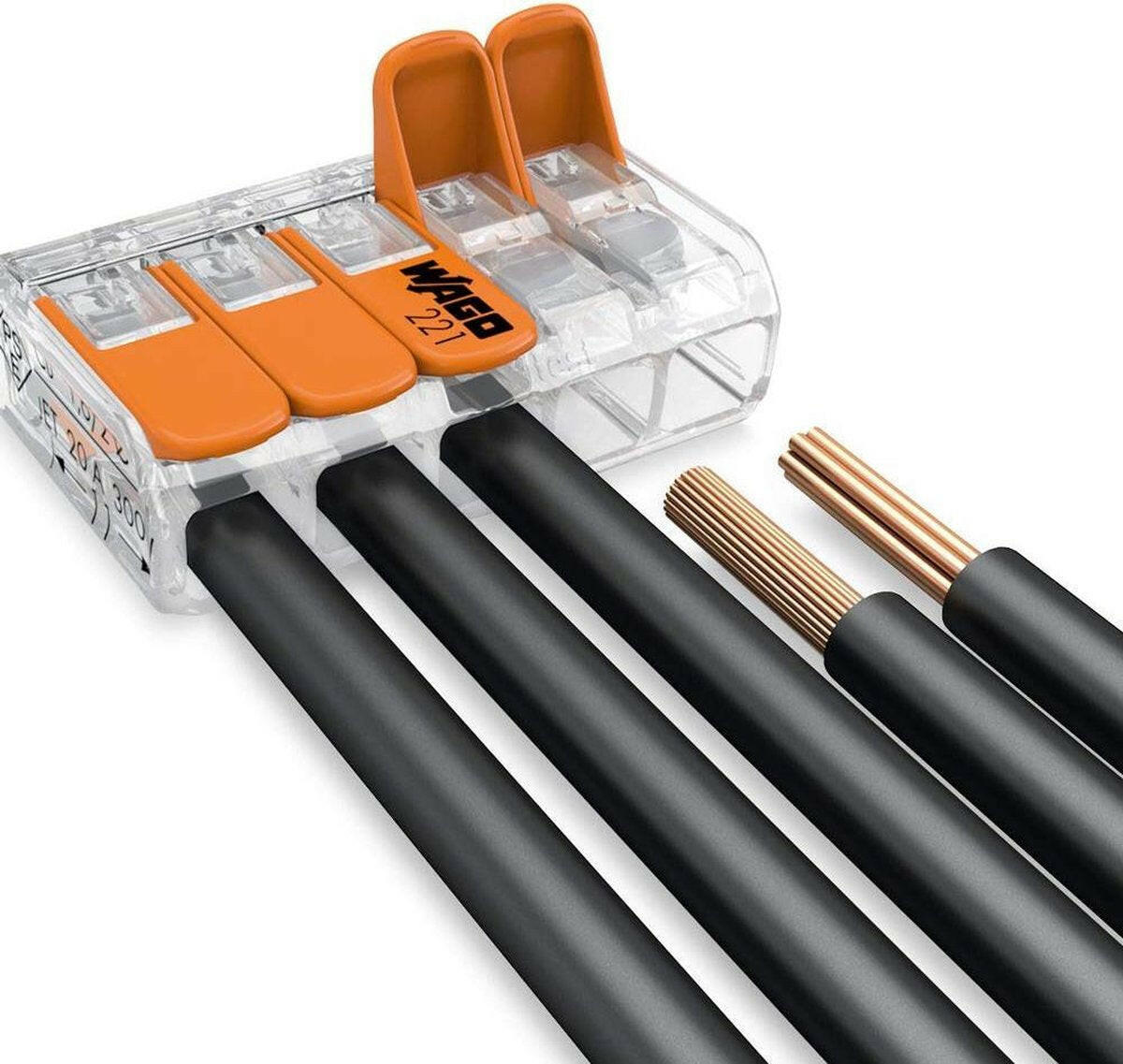 LASKLEM 5-VOUDIG, TOT 4MM², P/ST.