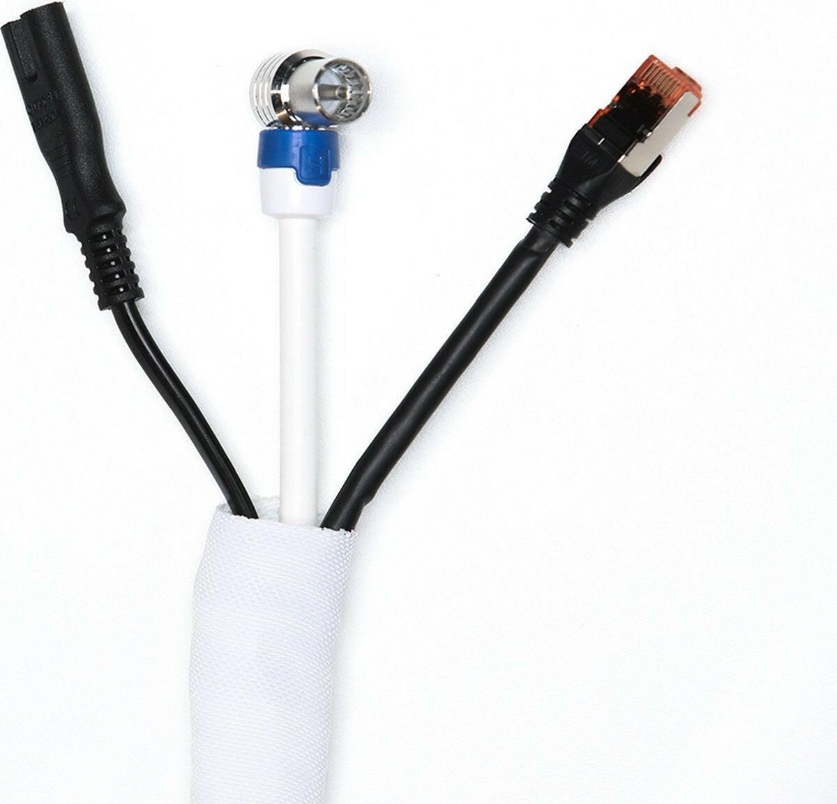CAVUS KABELSOK SELF WRAPPING 19MM 1 MTR. [ZWART]