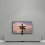 CAVUS VLOERSTANDAARD HYBRID ZWART 120CM VESA 400X400