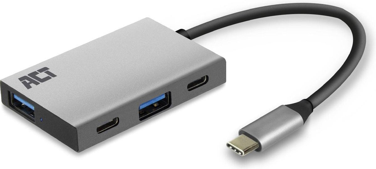 ACT AC7070 USB-C Hub 3.2 2x USB-C + 2x USB-A