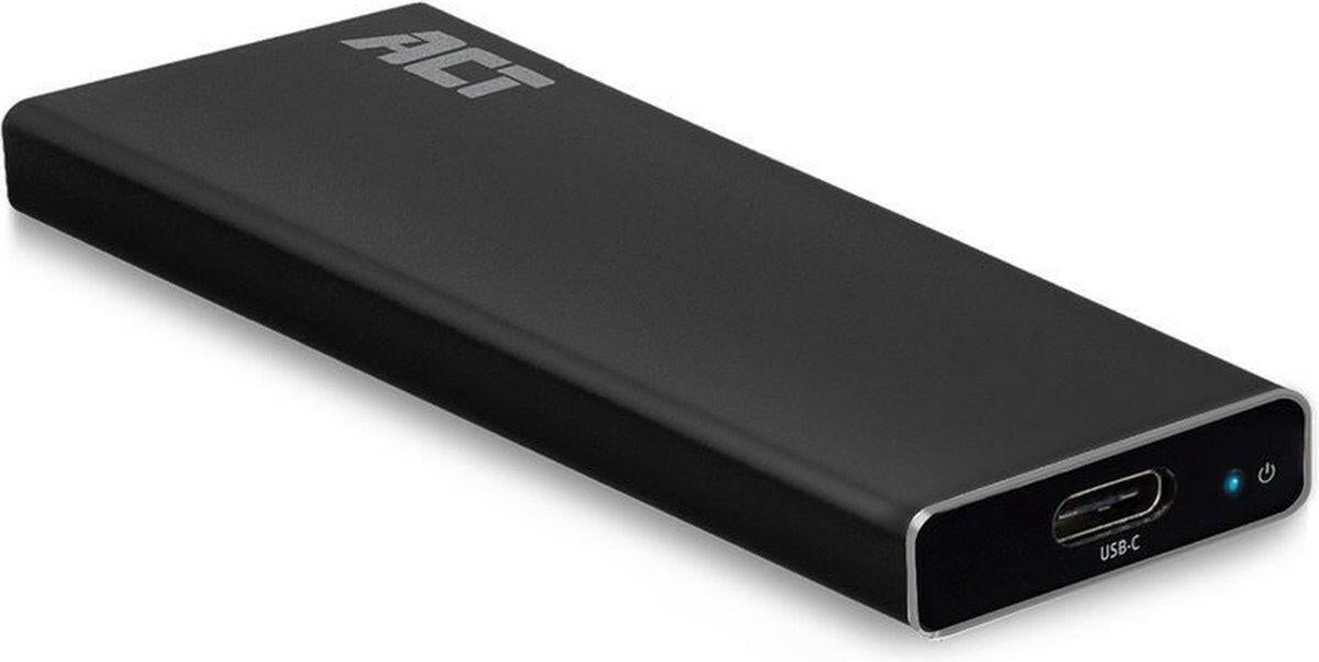 ACT AC1605 M.2 SATA en NVMe SSD behuizing USB-C 3.2 Gen2