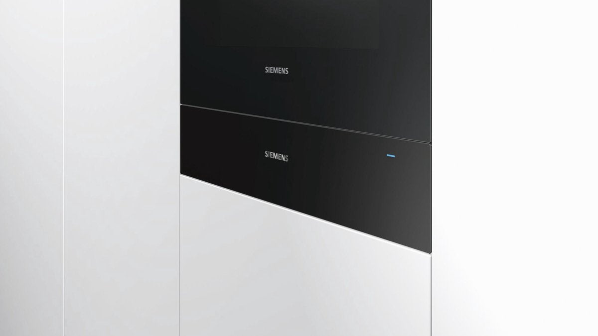 Siemens BI630CNS1 Opwarm/warmhoudlade 14 cm push/pull