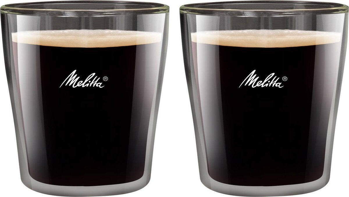 MELITTA GLAS ESPRESSO 80ML 2ST 6761116