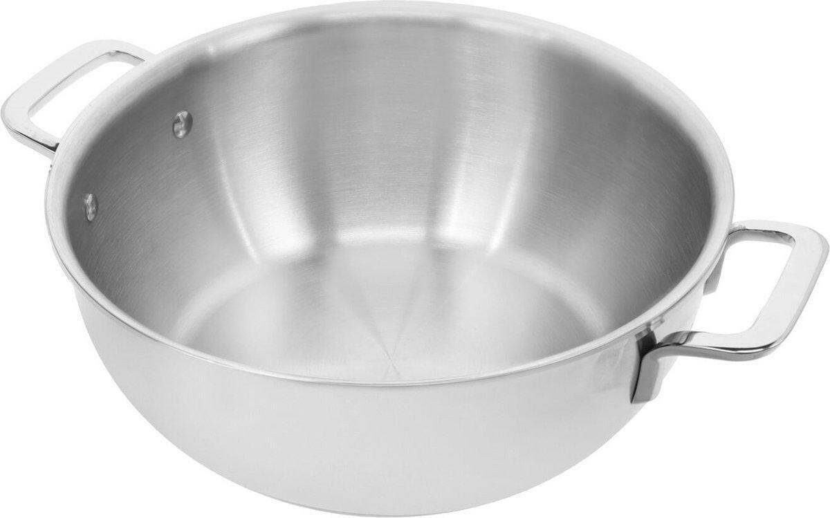 Demeyere Intense 5 Conische sudderpot 24 cm dubbelwandig dek