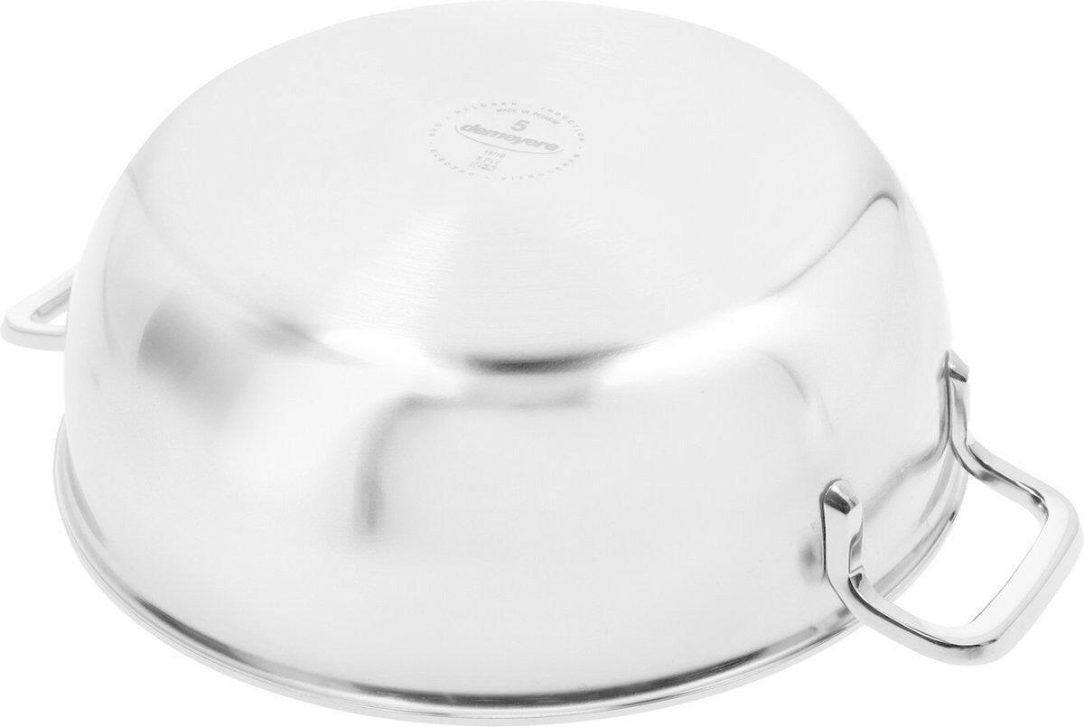 Demeyere Intense 5 Conische sudderpot 24 cm dubbelwandig dek