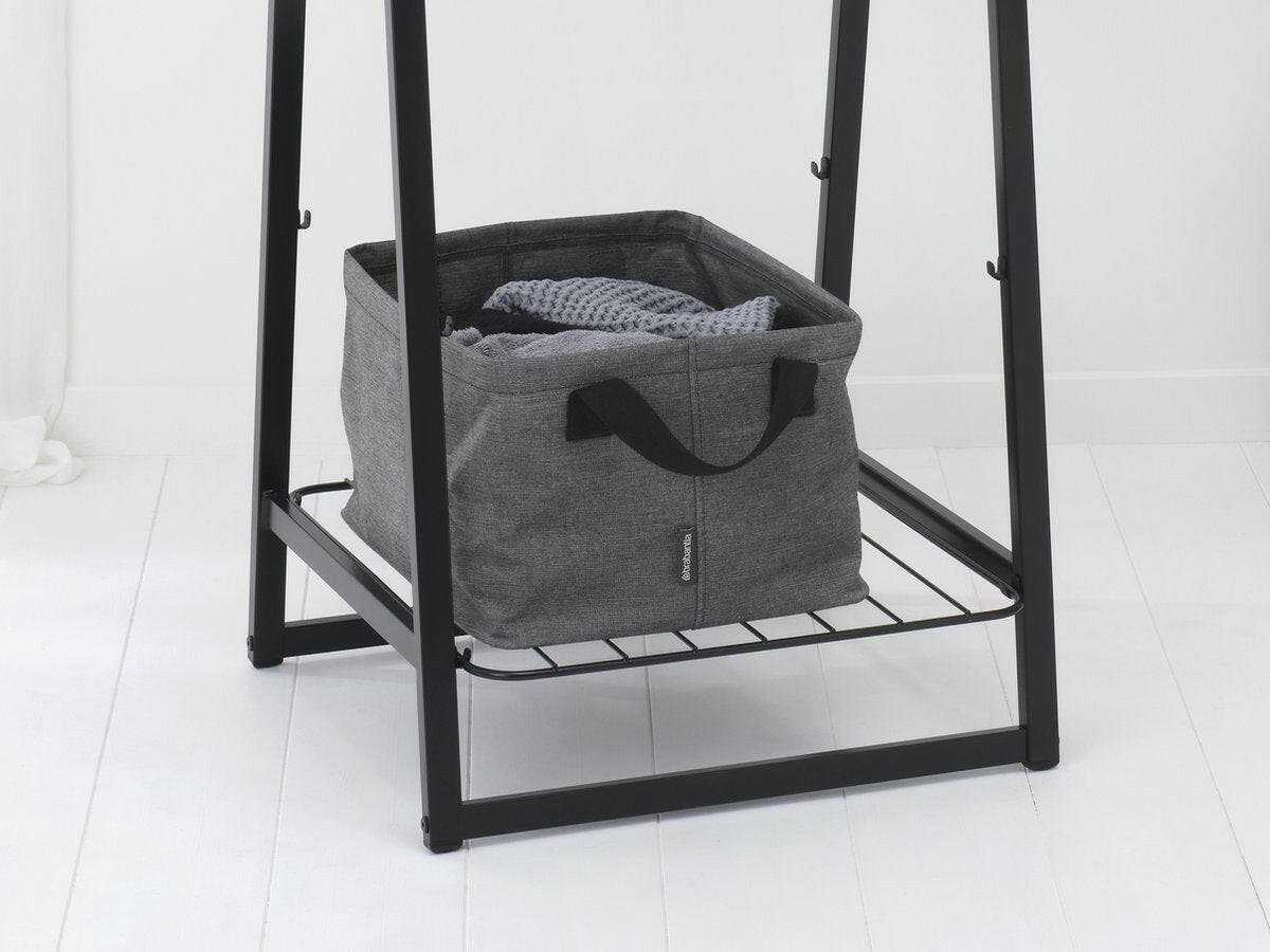 Wasmand opvouwbaar, 35L - Pepper Black