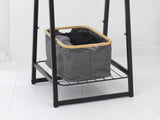 Wasmand opvouwbaar, 40L - Pepper Black