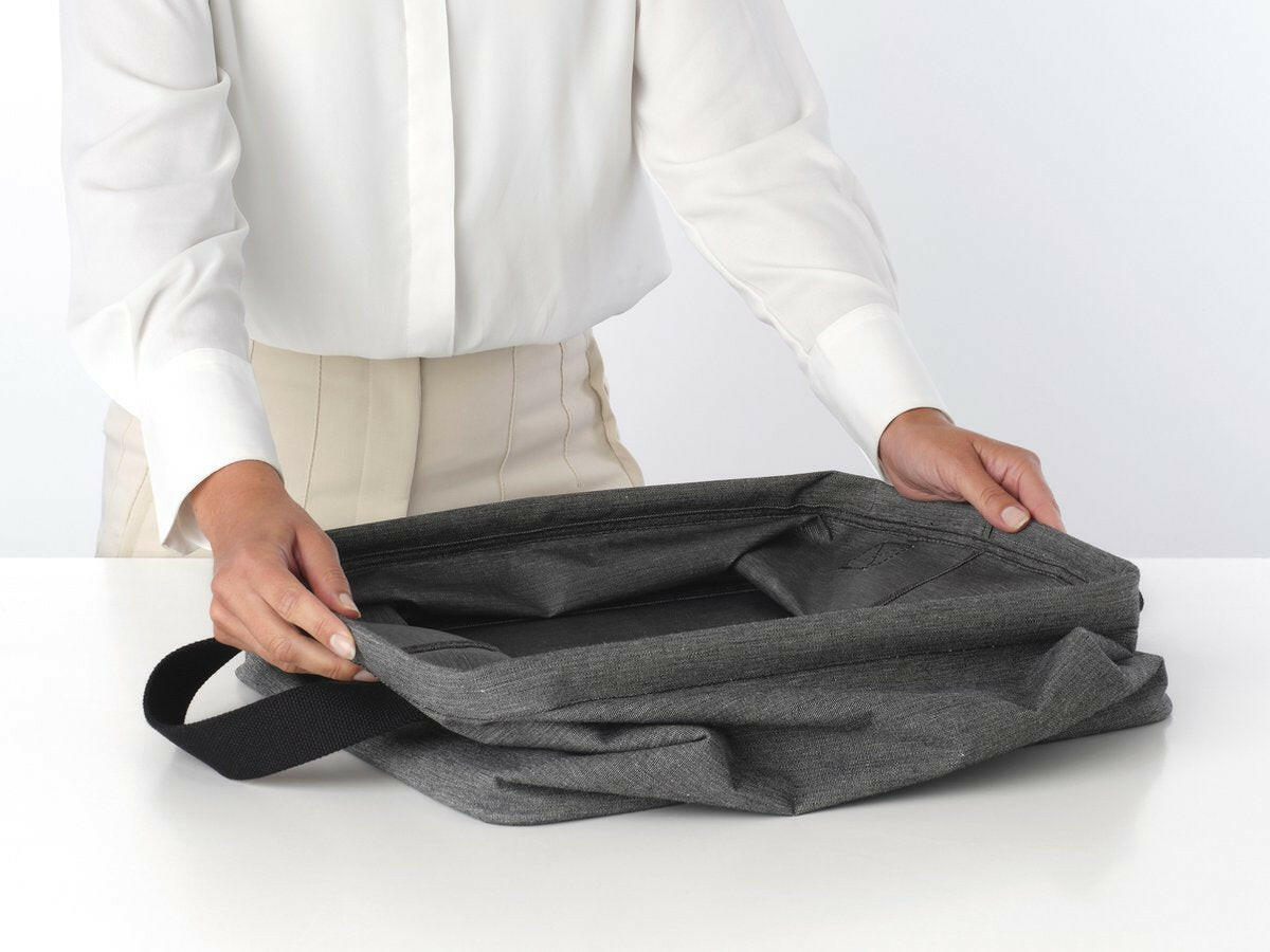 Wasmand opvouwbaar, 35L - Pepper Black