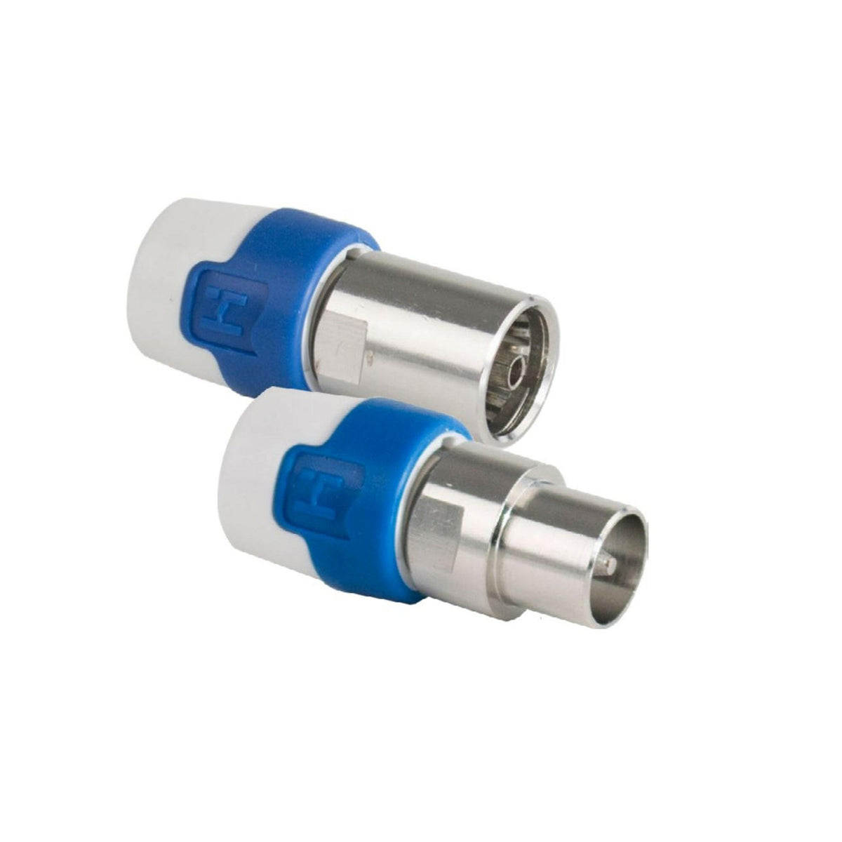 Hirschmann KOK 5/KOS 5 shop CATV push on IEC-connectoren (fe