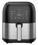 Inventum GF801HLDB zwart-RVS