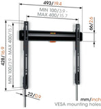 Vogel`s TVM 3405 zwart.