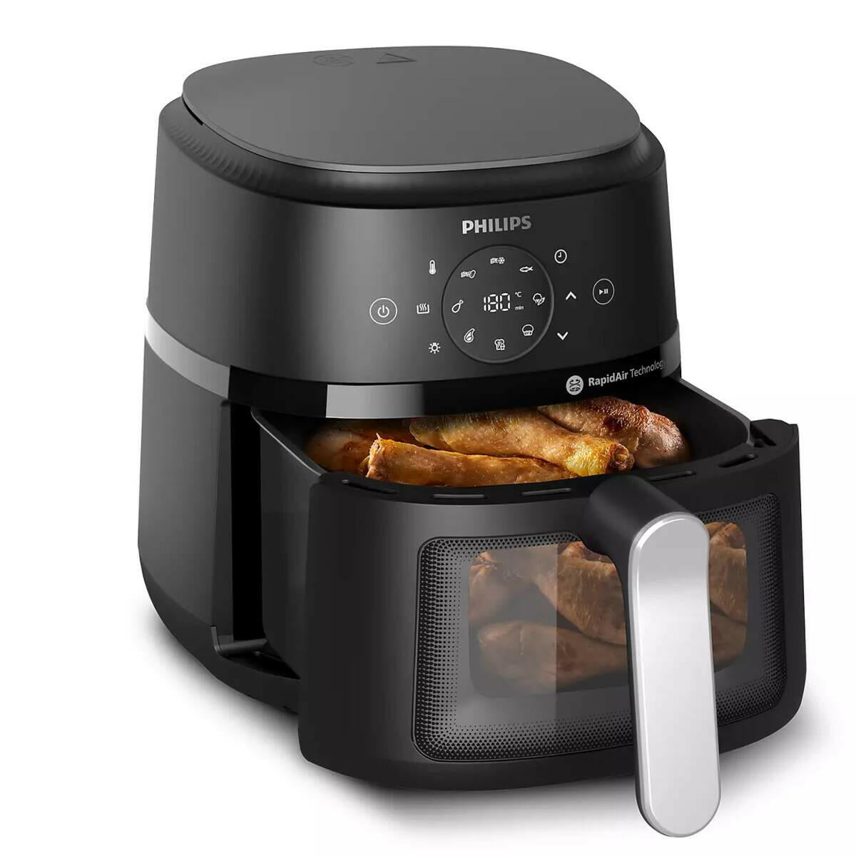 Philips NA221/00 Airfryer zwart-zilver