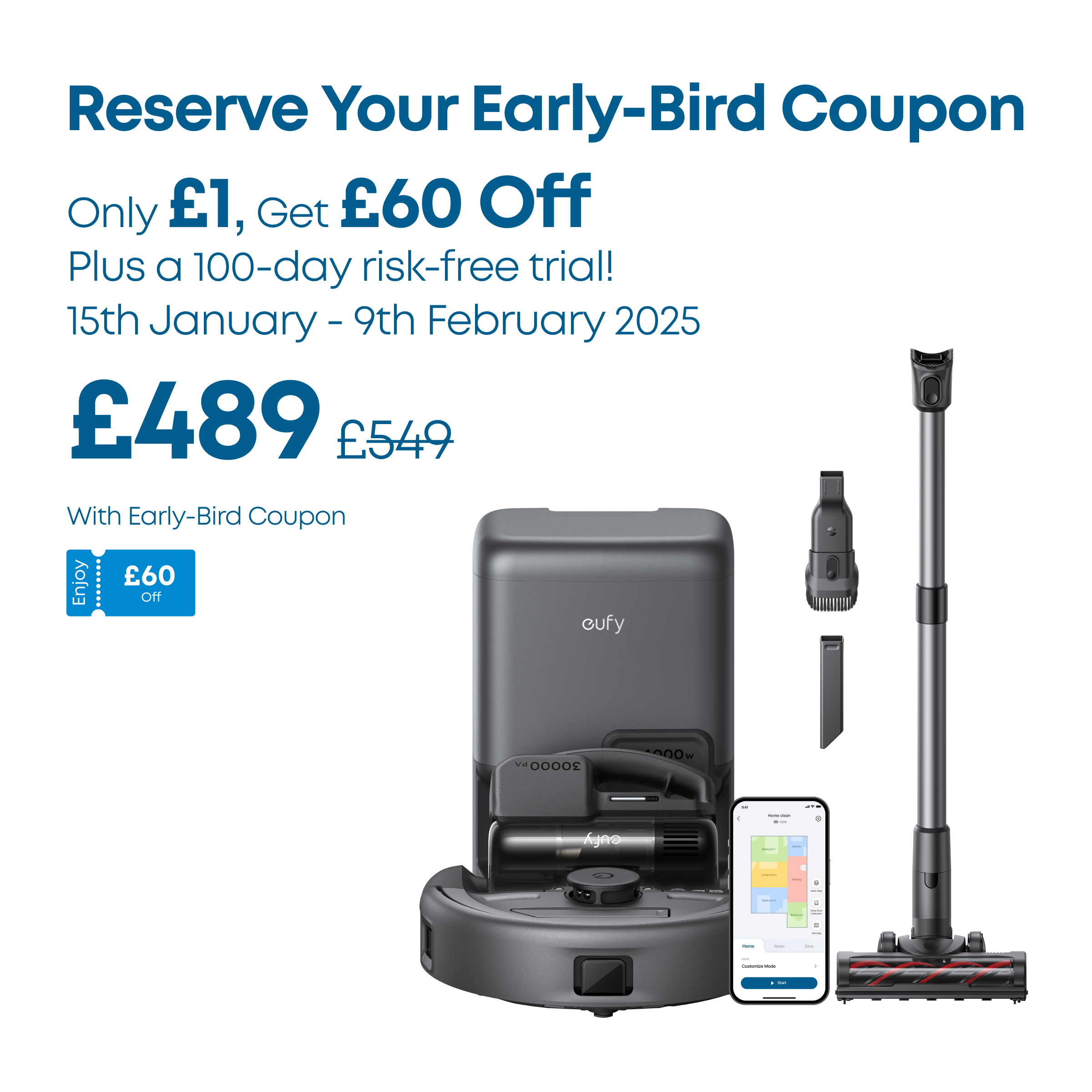 Eufy 3-in-1 E20 Dust Bag