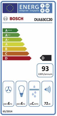 Bosch DUL63CC20 wit