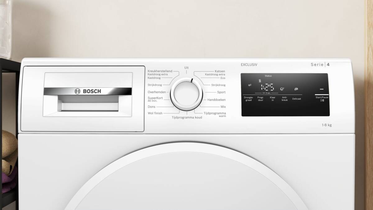 Bosch WTH8300MNL wit