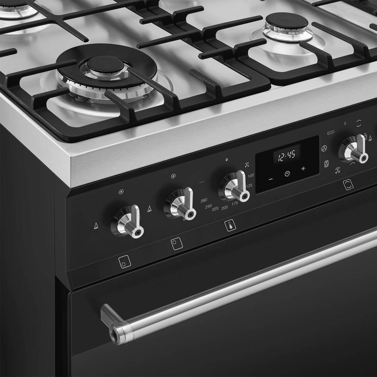 Smeg C6GMMBNLK2 mat zwart