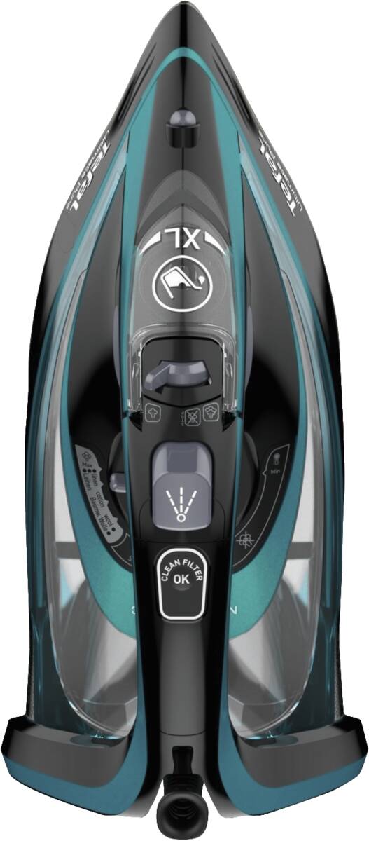 Tefal FV9844E0 zwart turkoois