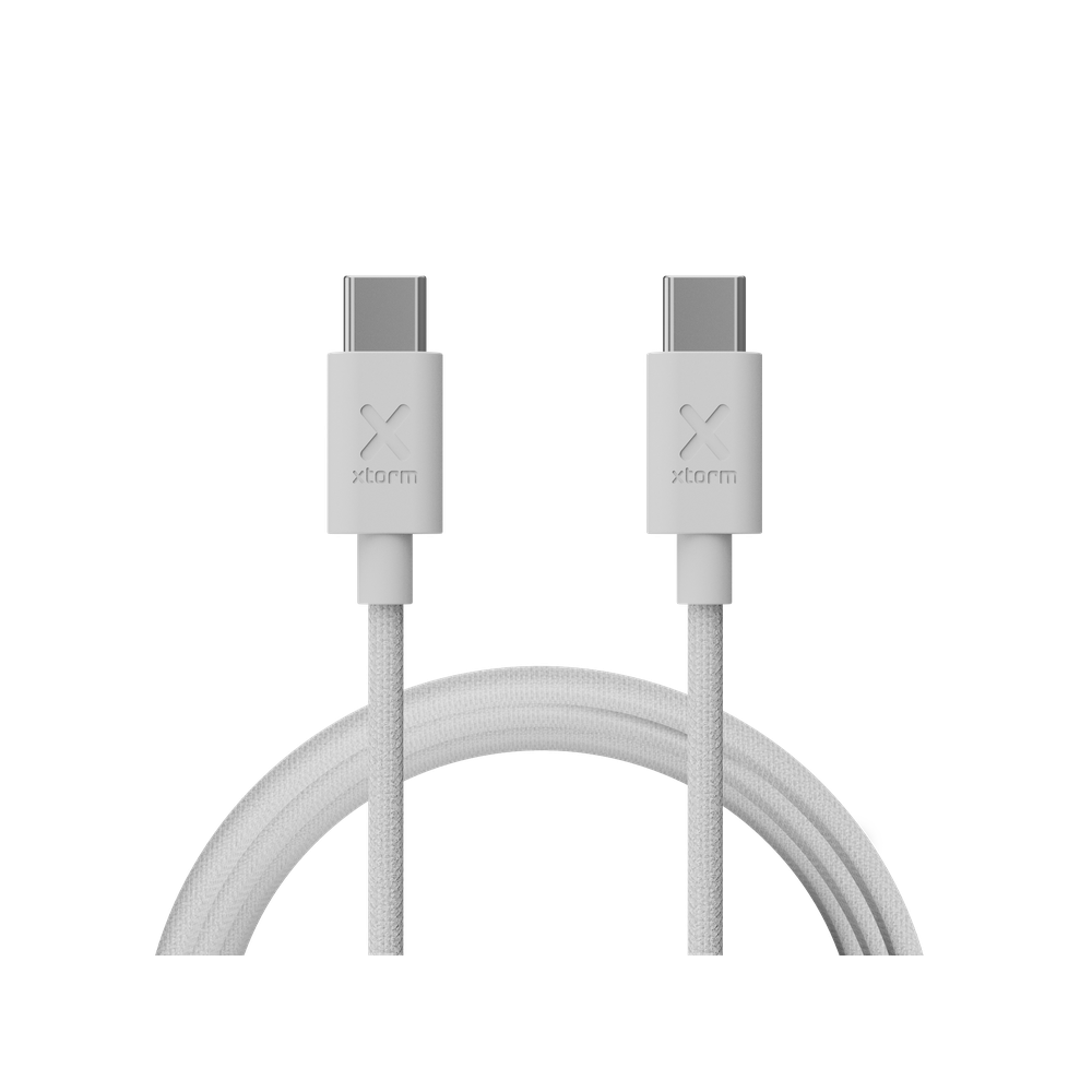 Xtorm Go2 Evolution USB-C PD Cable 100W White 1m - CXG2070