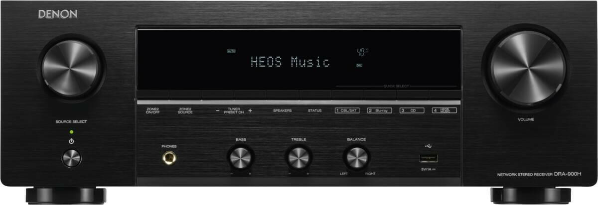 Denon DRA-900H zwart.